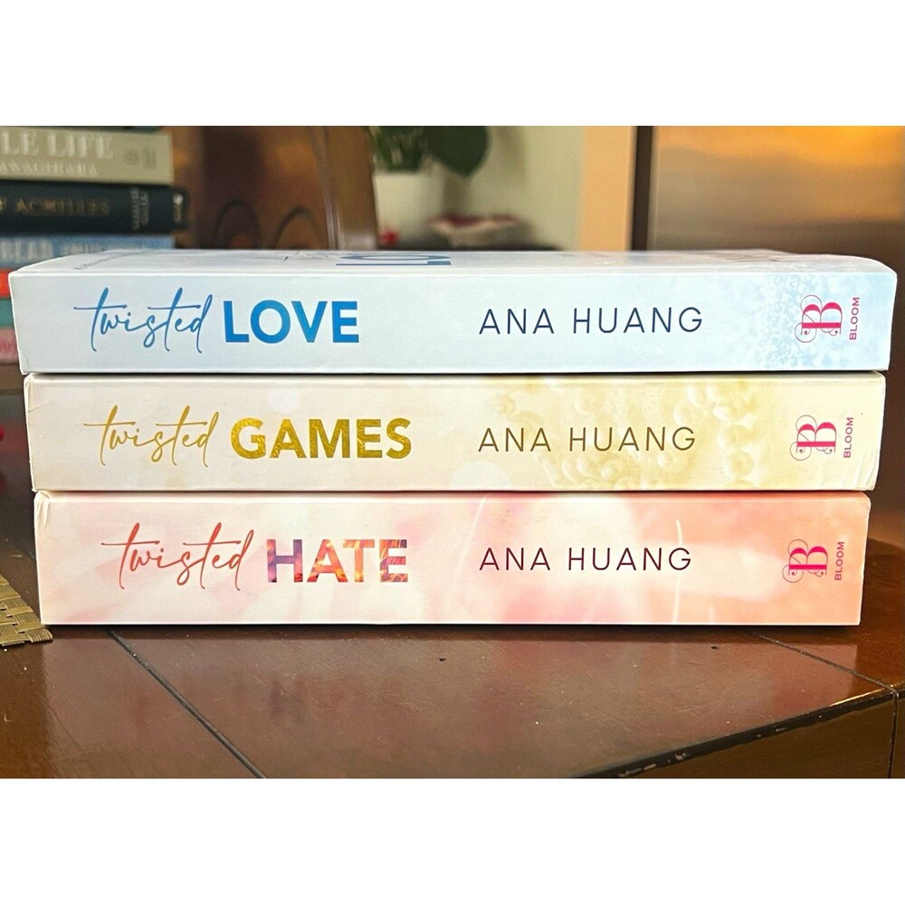 Ana Huang Twisted Series Paperback Lot (3 Books) Twisted Love Games Hate